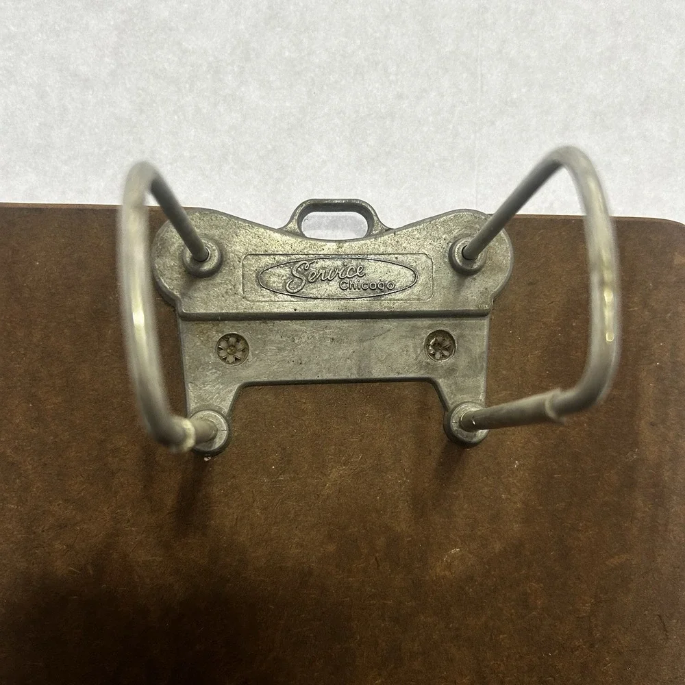 Vintage Service‎ Chicago Arch Clipboard Invoice Holder